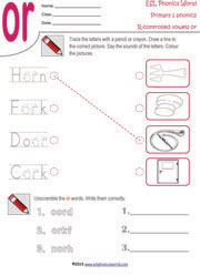 or-controlled-vowel-worksheet